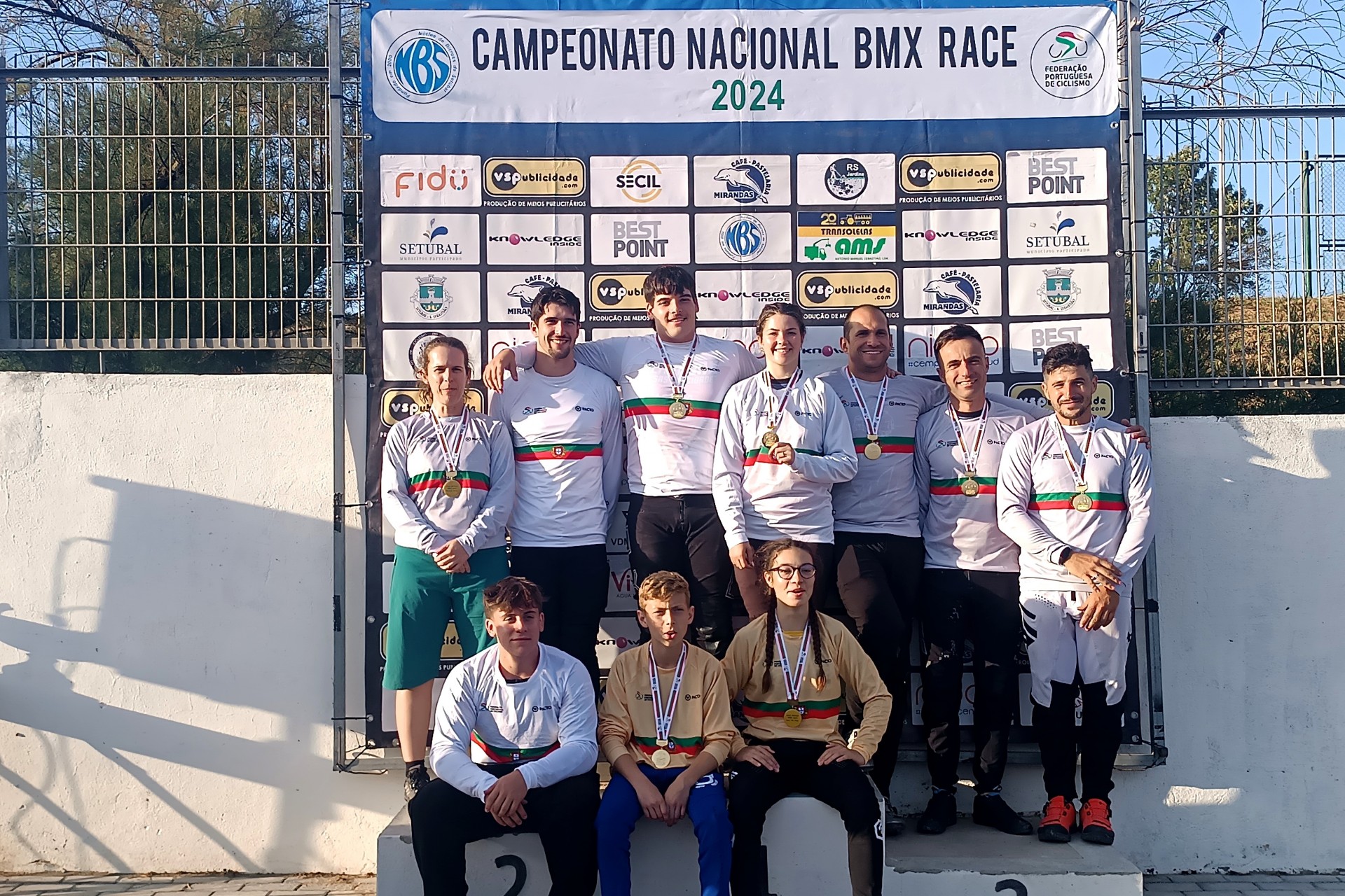 Renato da Silva e Rita Xufre sagram-se campees nacionais de BMX