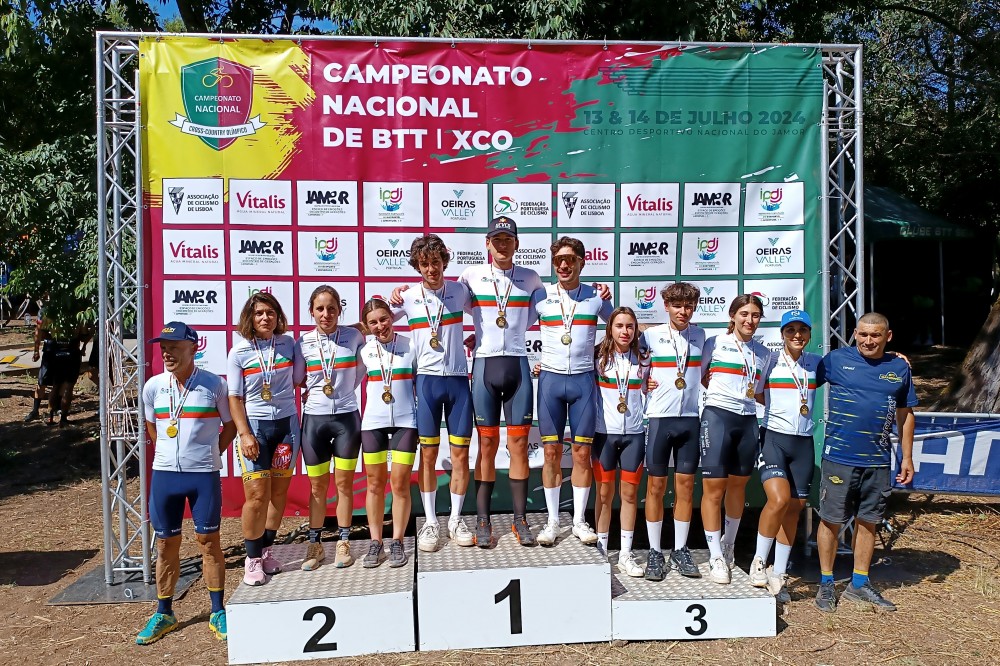 Ricardo Marinheiro e Raquel Queirs bisam e sagram-se campees nacionais de XCO